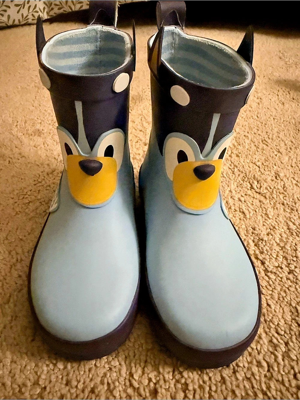 Bluey Rain Boots Toddler Size 5